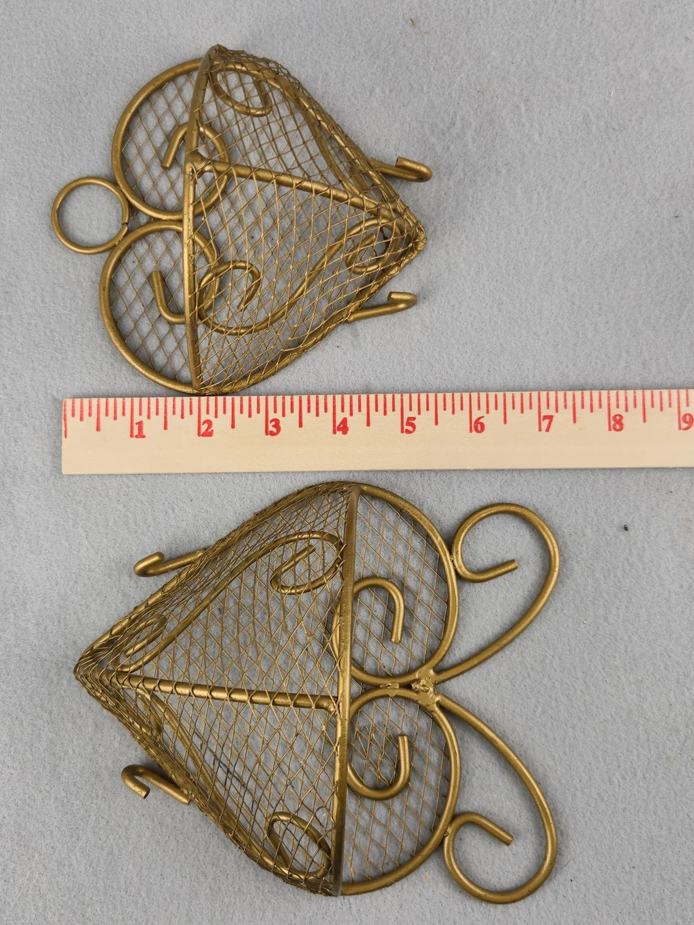 vintage wall baskets set vintage